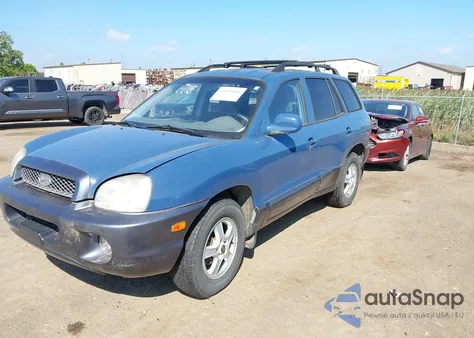 2001 Hyundai Santa Fe 2.7L V6 Gls/2.7L V6 Lx from USA, damaged, VIN KM8SC83D91U094513